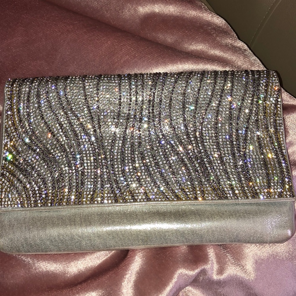 Rhinestone Evening Clutch - Picture 3 of 8